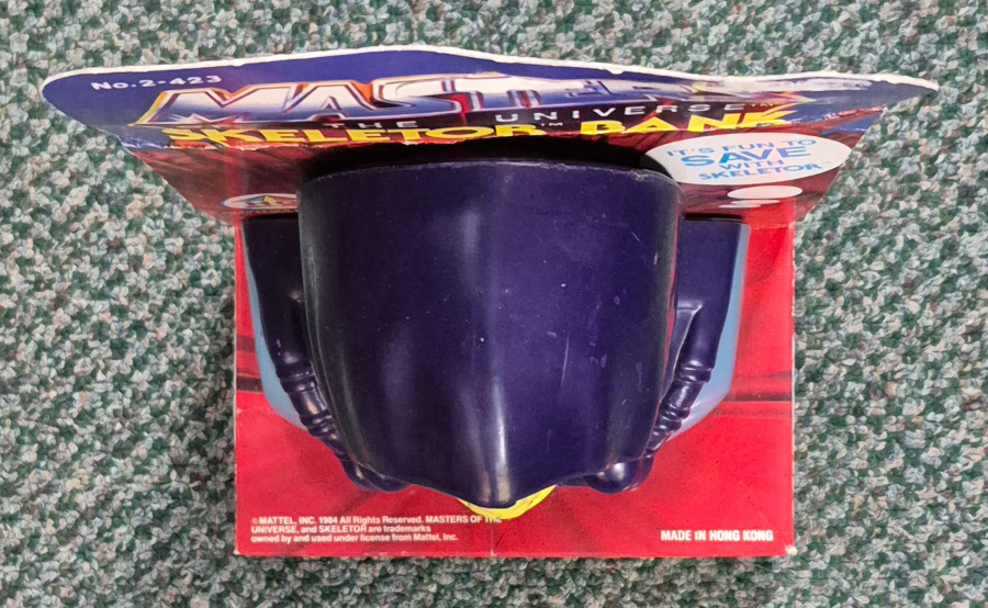 mip-hg-toys-masters-of-the-universe-motu-skeletor-bank-5 1984 HG Toys Masters of the Universe (MOTU) Skeletor Bank in Original Package 5