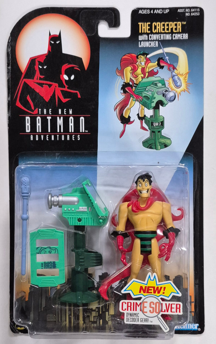 MOC Kenner The New Batman Adventures The Creeper Action Figure - Mint on Factory Sealed Card 1