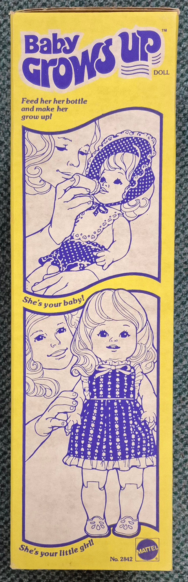 1978-mattel-baby-grows-up-doll-5 1978 Mattel Baby Grows Up Doll : Brand New, Mint in Box 5