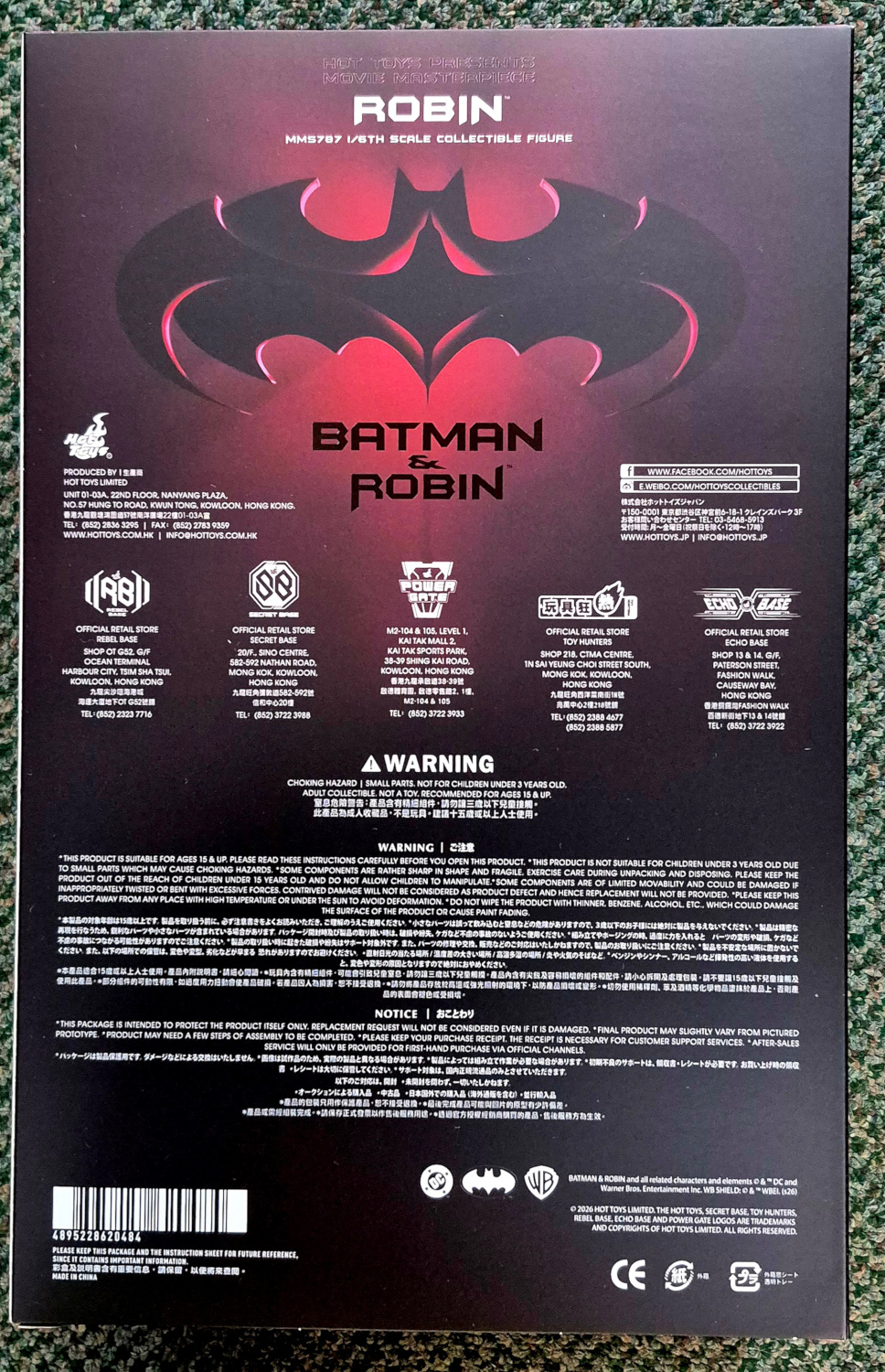 hot-toys-mms787-batman-robin-chris-odonnell-robin-figure-2 Hot Toys MMS787 Batman & Robin Chris O'Donnell Robin 1:6 Scale Figure 2