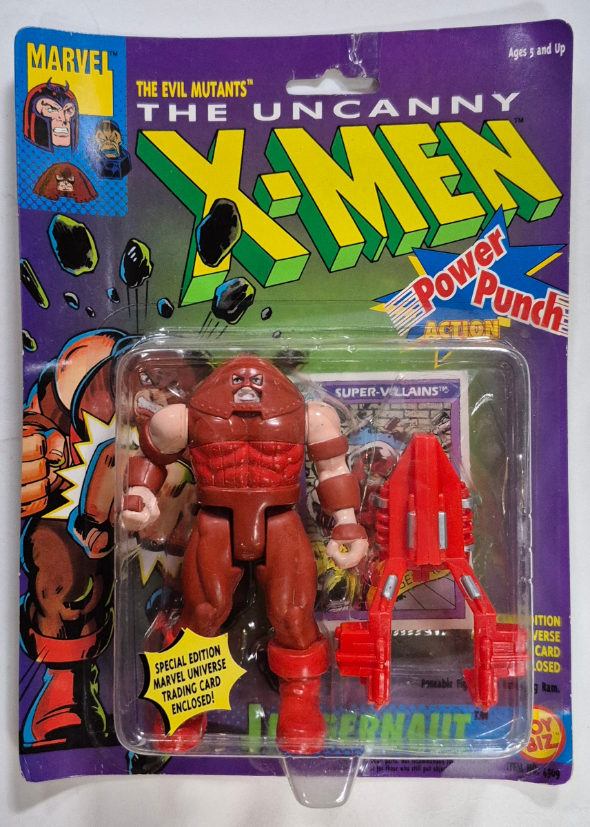 Toy Biz The Uncanny X-Men Evil Mutants Juggernaut Action Figure: Mint on Card 1
