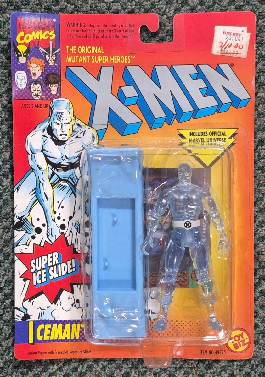 Toy Biz The Uncanny X-Men Iceman Action Figure: Mint on Card front