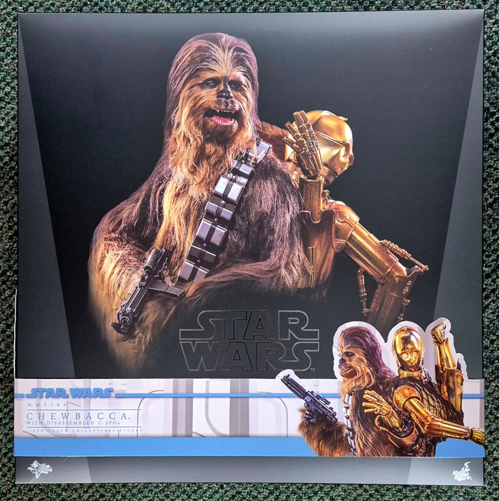 Hot Toys MMS766 Star Wars The Empire Strikes Back Chewbacca with Disassembled C-3PO 1:6 Scale Figure 1