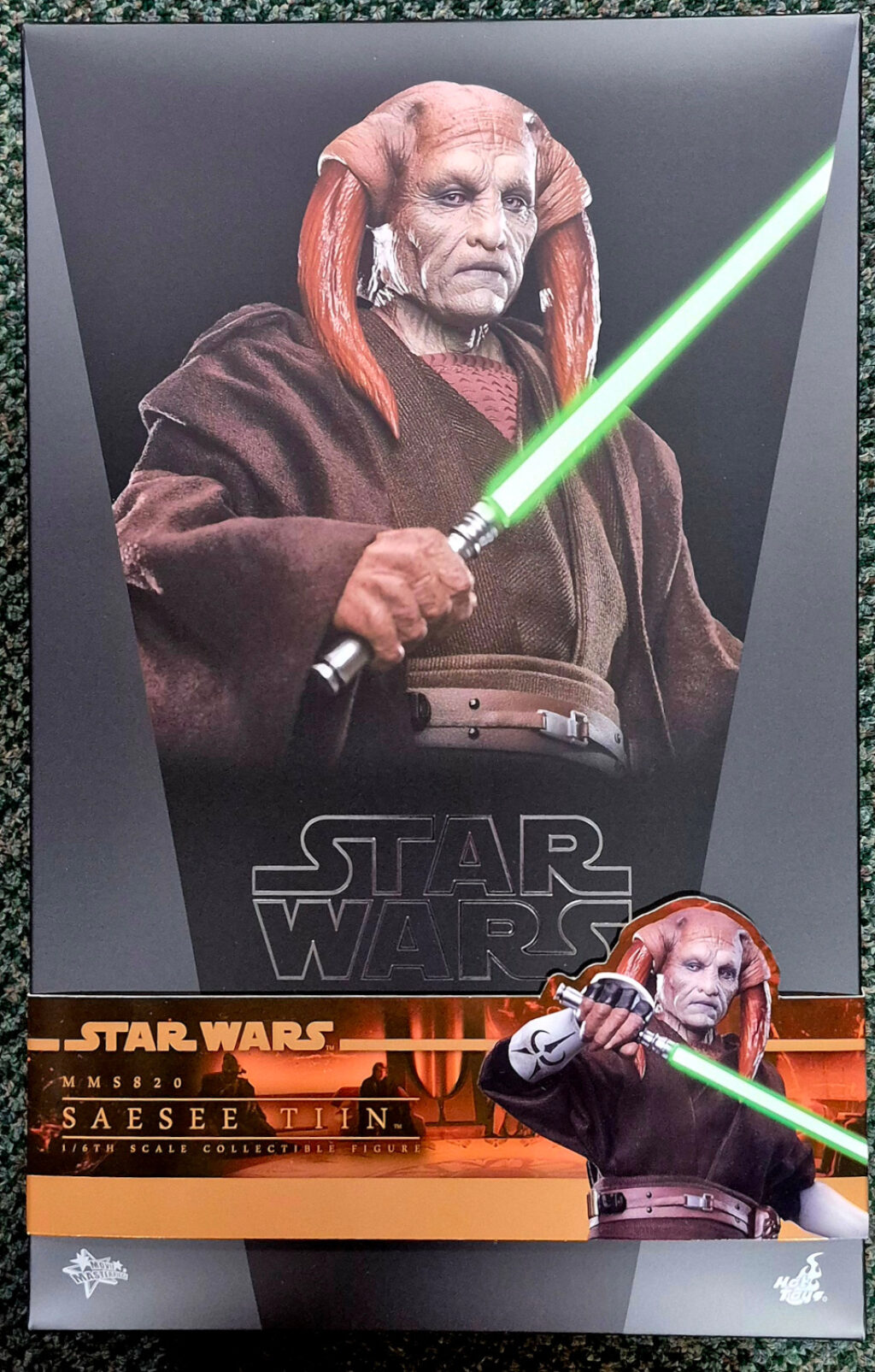 Hot Toys MMS820 Star Wars Revenge of the Sith Saesee Tiin 1:6 Scale Figure 1