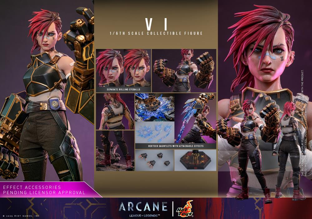 hot-toys-tms1378-arcane-league-of-legends-vi-figure-3 Hot Toys TMS138 League of Legends Arcane Vi 1:6 Scale Figure 3