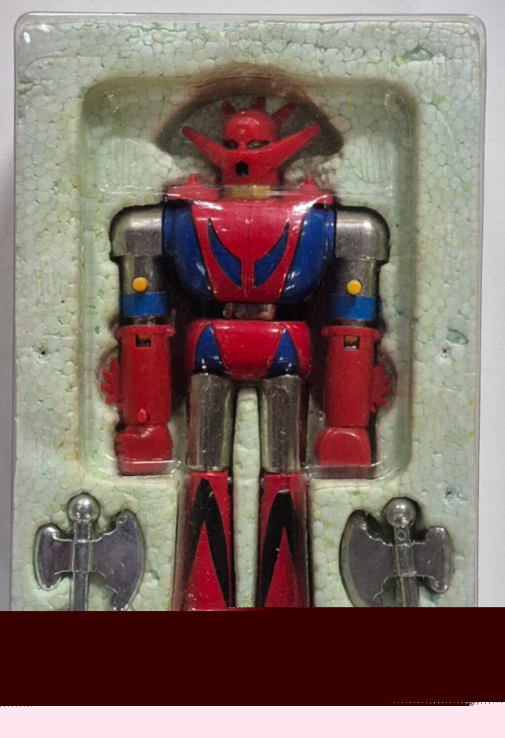 1977 Popy Mattel Shogun Warriors Die-cast Dragun Complete with Three Axe Missiles 1