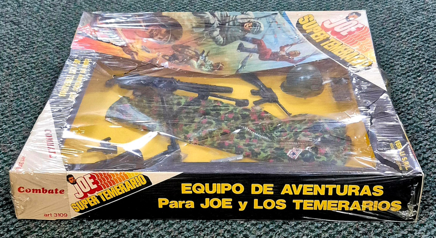 gi-joe-super-temerario-argentina-combate-3109-equipment-set-6 MIP 1970's G.I. Joe Veri-Li (Argentina) Super Temerario Combate Outfit #3109 6