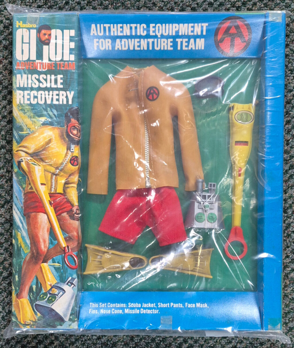 MIP 19712Hasbro G.I. Joe Adventure Team Missile Recovery Authentic Equipment Set #7340 1