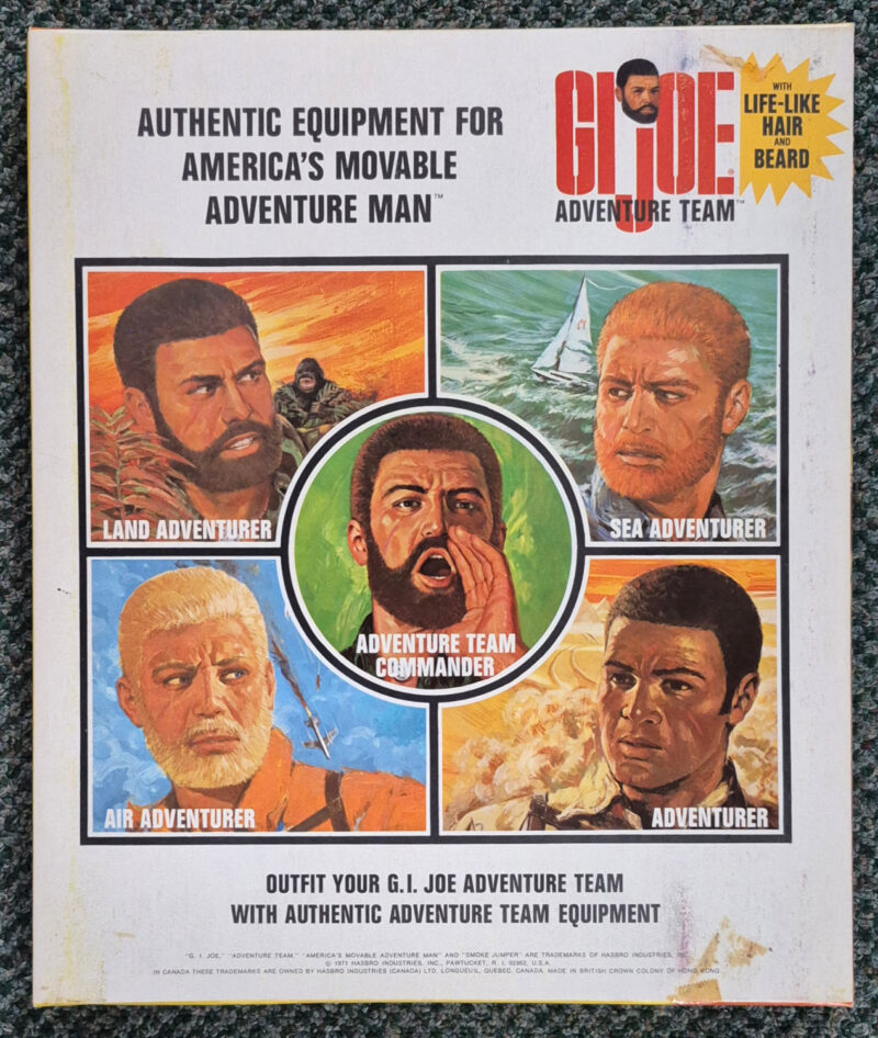 MIP 1971 Hasbro G.I. Joe Adventure Team Smoke Jumper Authentic
