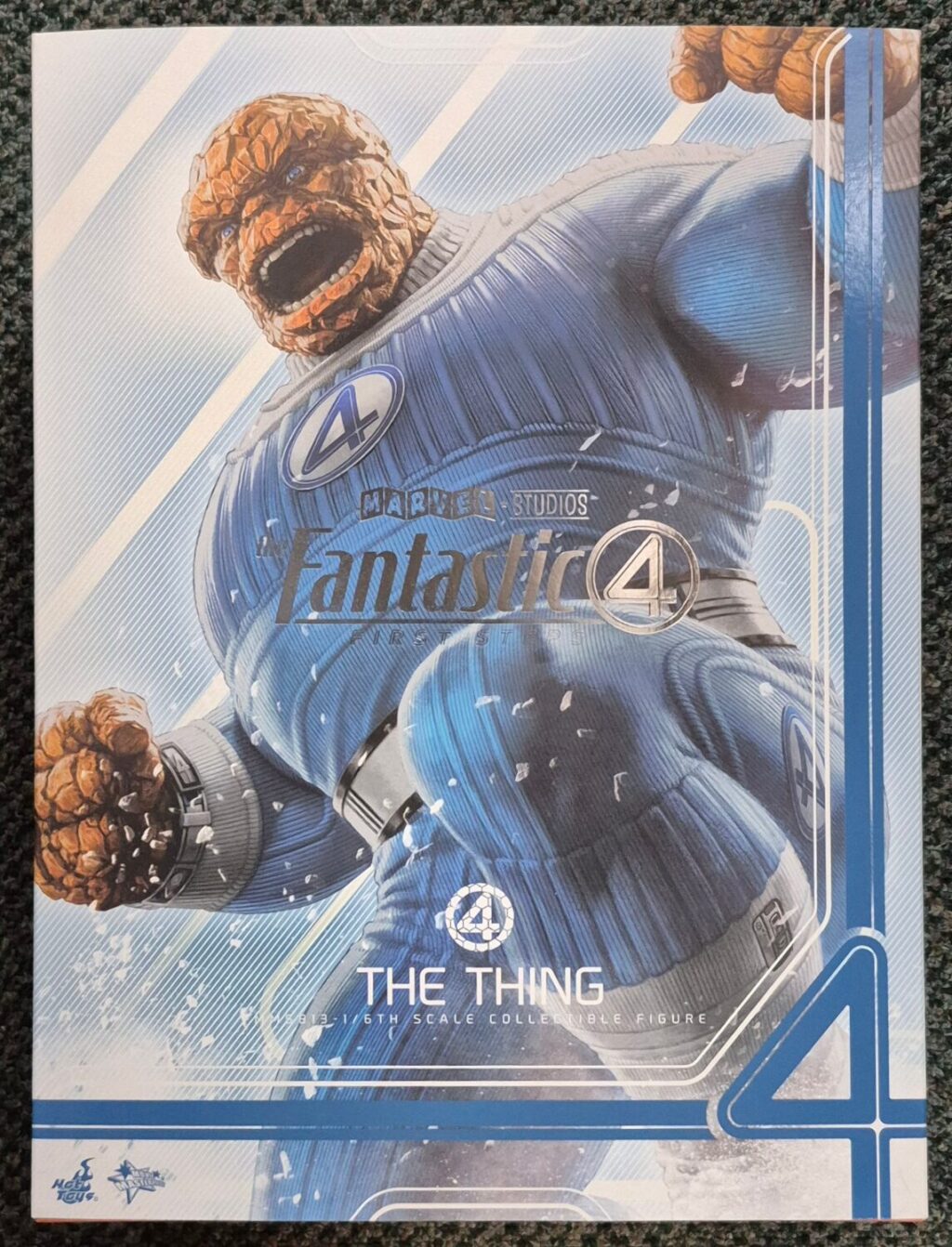 Hot Toys MMS813 Fantastic Four: First Steps The Thing 1:6 Scale Figure 1