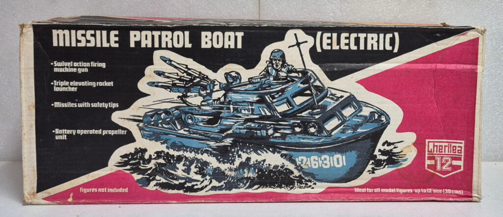 1970 Cherilea G.I. Joe Electric Missile Patrol Boat Complete in Box 1