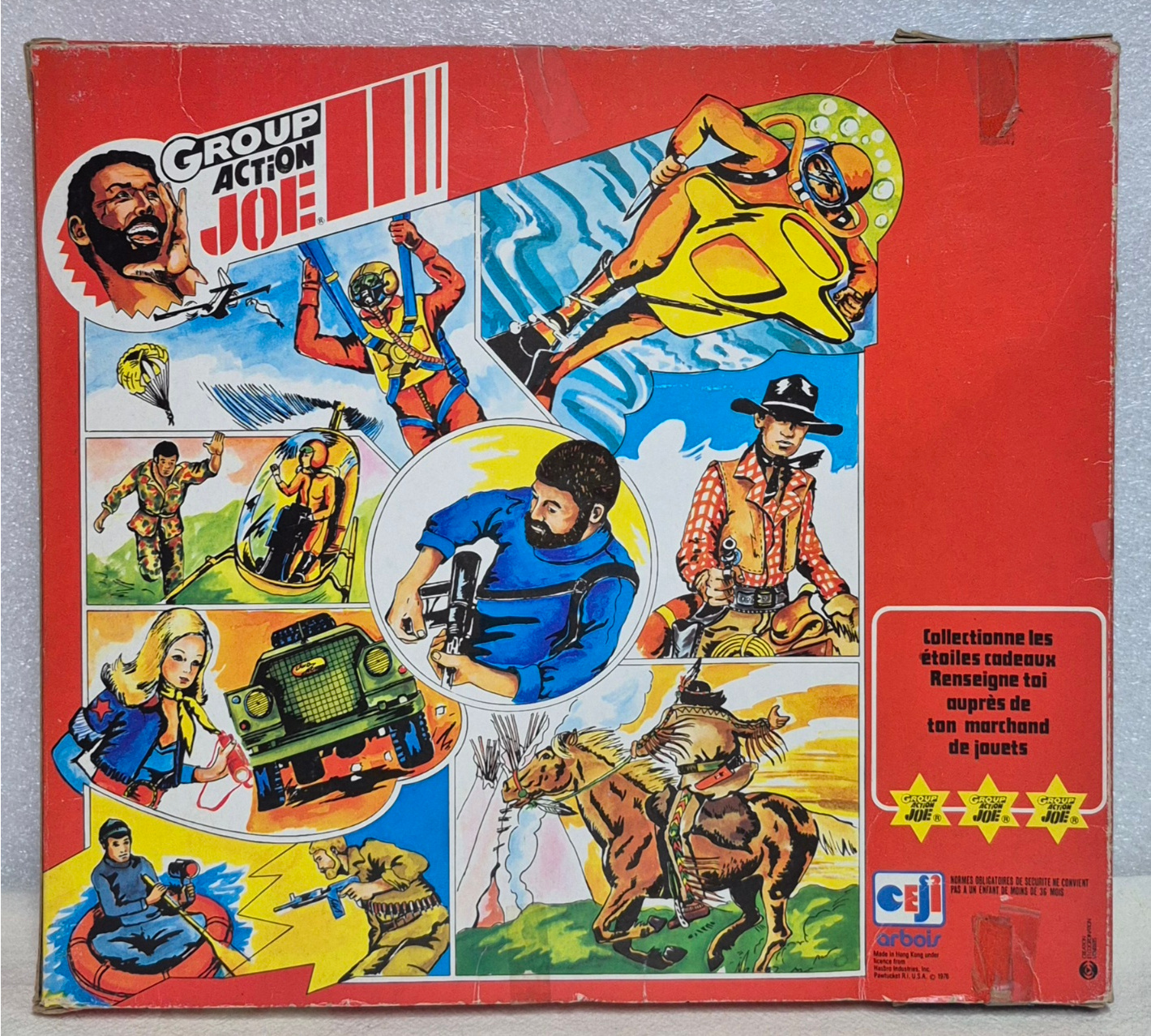 hasbro-ceji-arbois-gi-joe-group-action-joe-sur-la-banquise-on-the-sea-ice-outfit-2 1976 Hasbro Ceji Arbois G.I. Joe Group Action Joe Sur la Banquise (On the Sea Ice) Outfit - Mint in Package 2