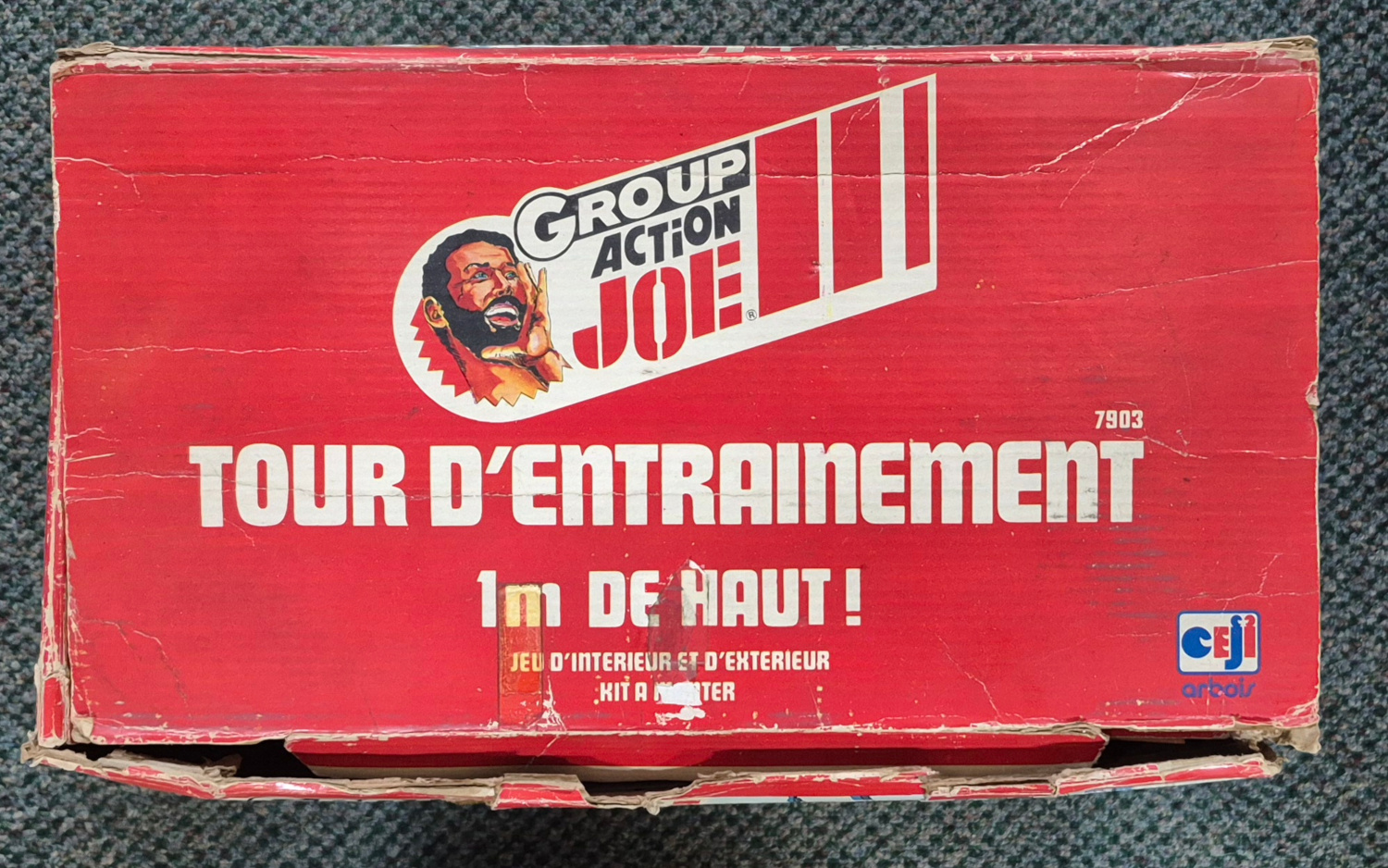 hasbro-ceji-arbois-gi-joe-group-action-joe-tour-dentrainement-in-box-3 1976 Hasbro Ceji Arbois G.I. Joe Group Action Joe Tour D'Entrainement Complete in Box 3