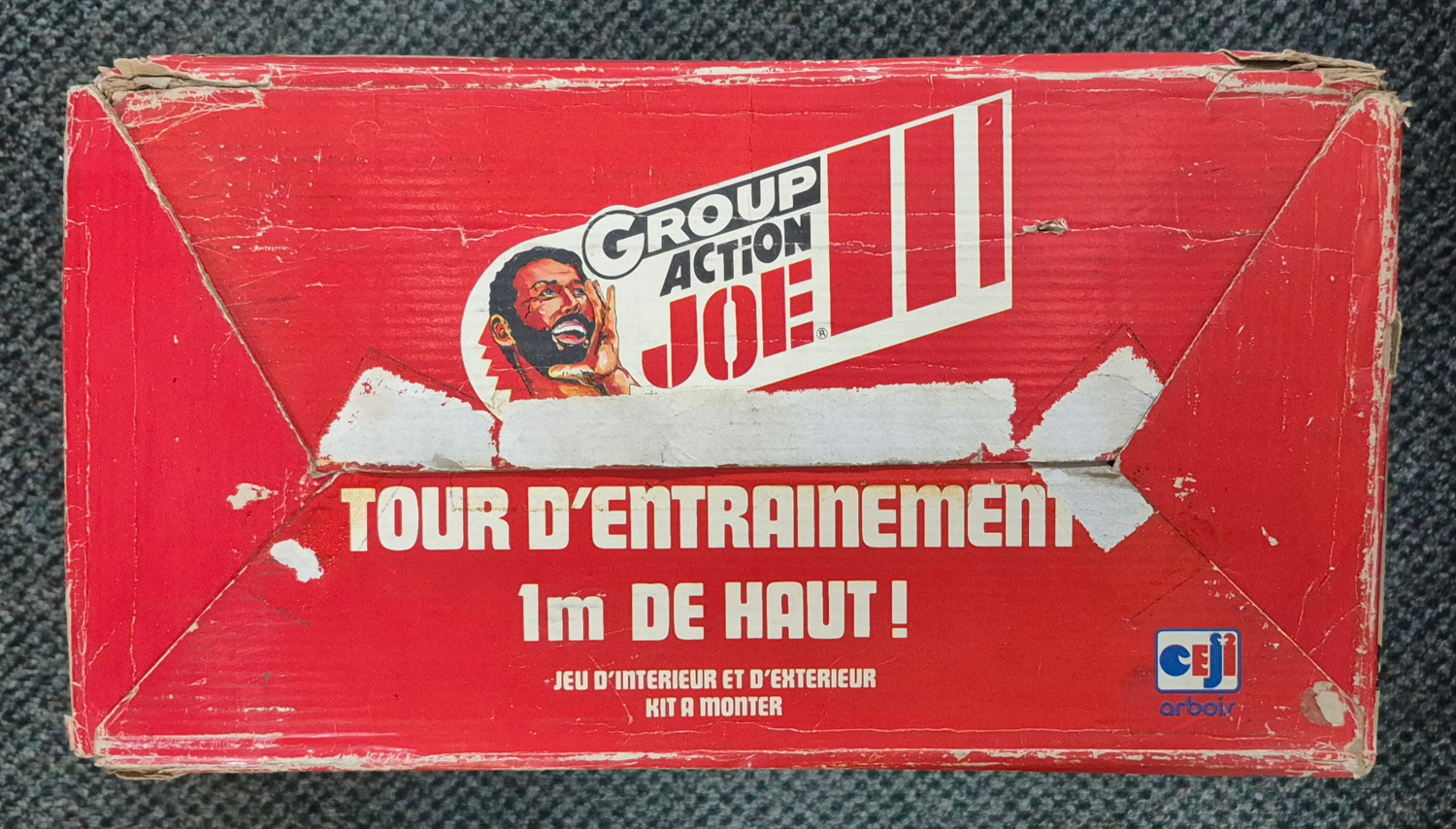 hasbro-ceji-arbois-gi-joe-group-action-joe-tour-dentrainement-in-box-4 1976 Hasbro Ceji Arbois G.I. Joe Group Action Joe Tour D'Entrainement Complete in Box 4