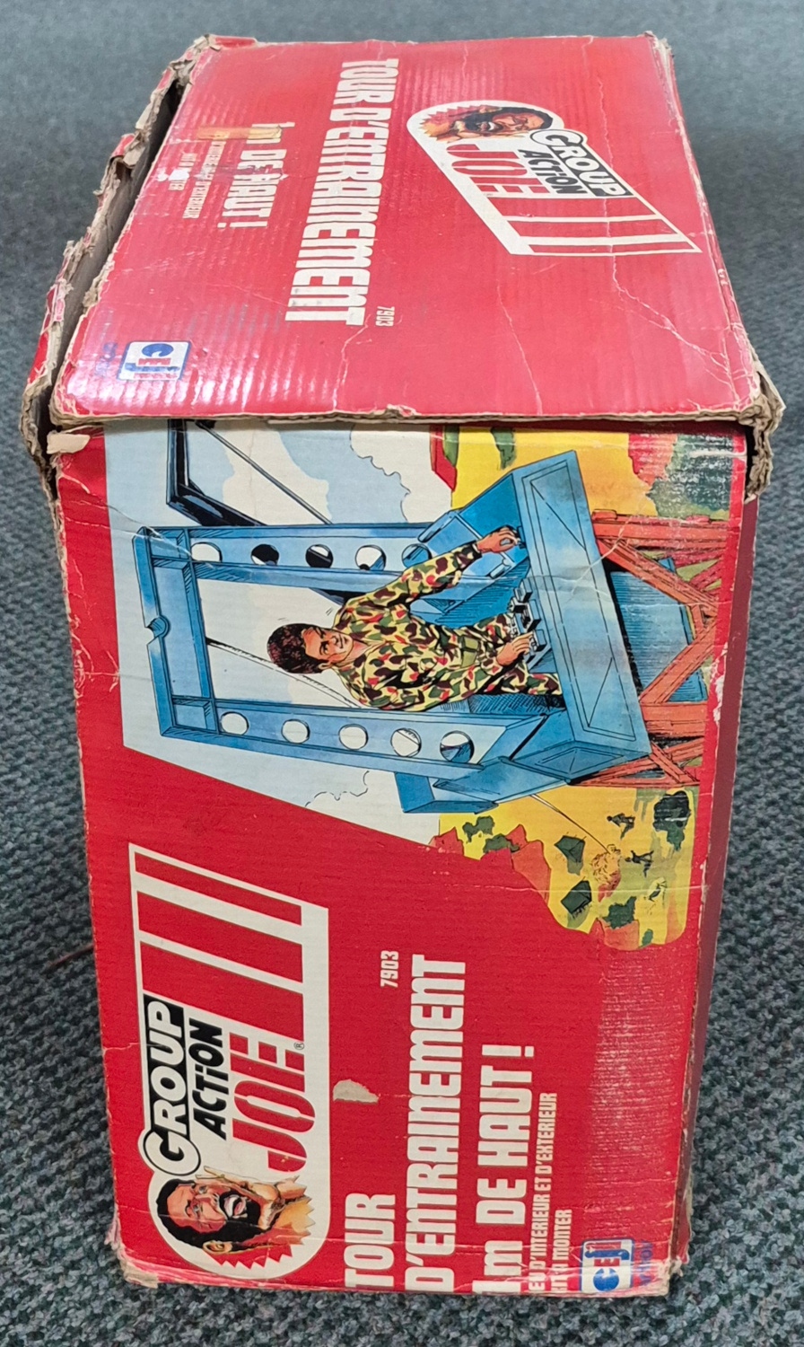 hasbro-ceji-arbois-gi-joe-group-action-joe-tour-dentrainement-in-box-5 1976 Hasbro Ceji Arbois G.I. Joe Group Action Joe Tour D'Entrainement Complete in Box 5