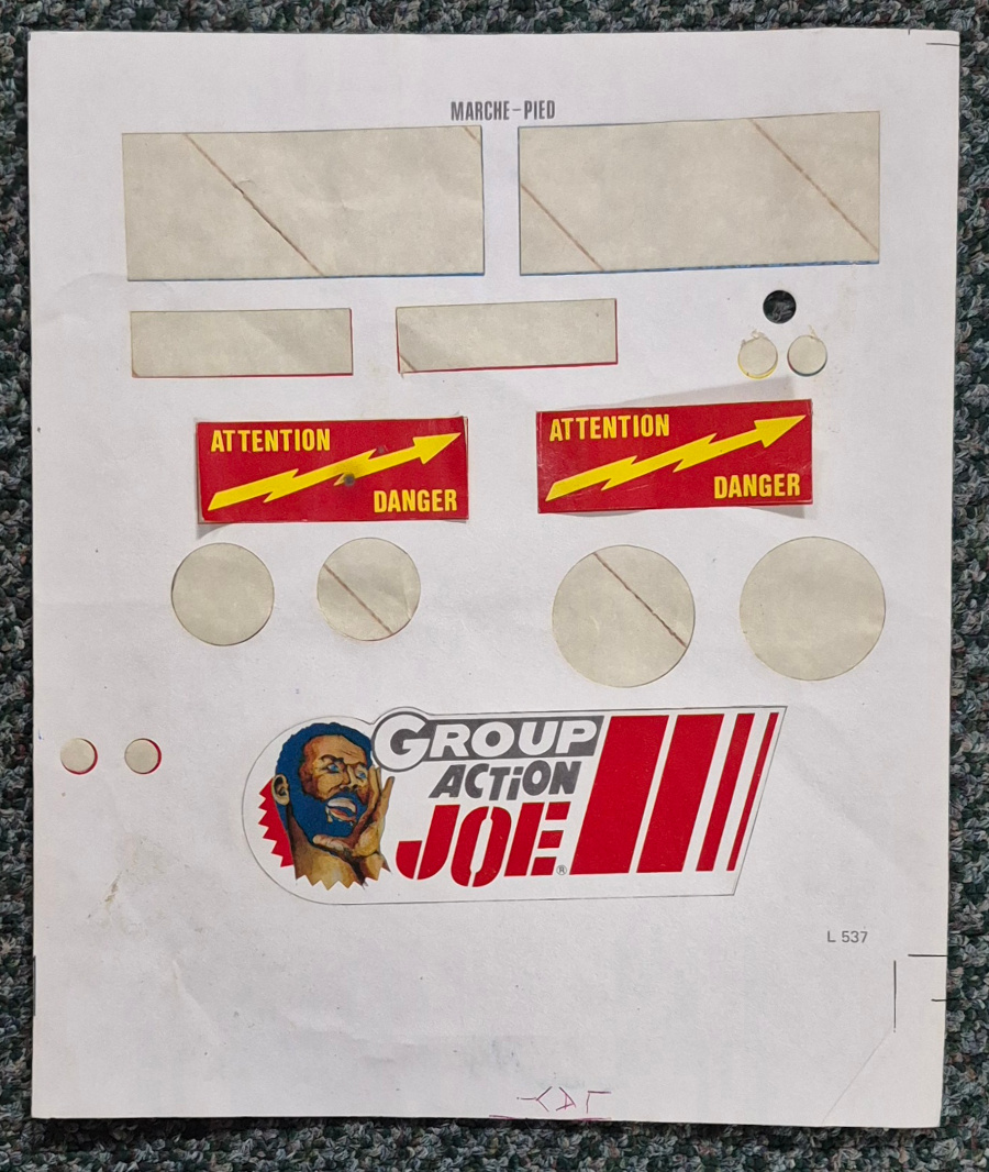 hasbro-gi-joe-group-action-joe-chenillette-tout-terrain-in-box-13 1978 Hasbro G.I. Joe Group Action Joe Chenillette Tout Terrain Complete in Box 13