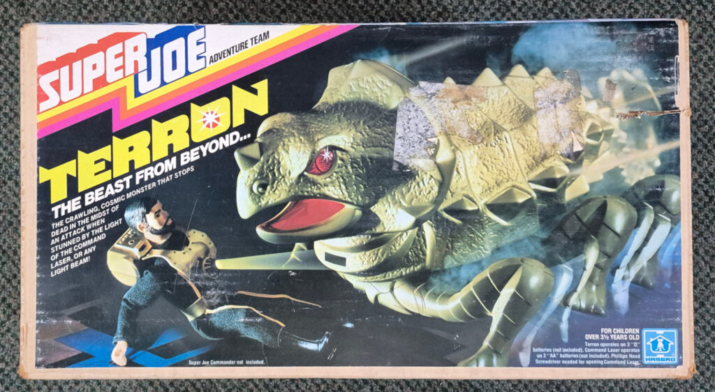 1978 Hasbro G.I. Joe Super Joe Adventure Team Terron Complete in Box: Works! 1