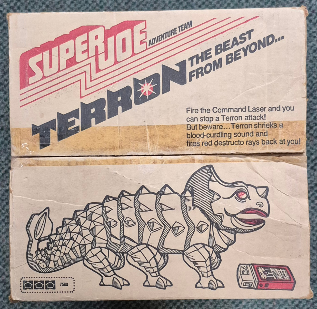 hasbro-super-joe-adventure-team-terron-in-box-4 1978 Hasbro G.I. Joe Super Joe Adventure Team Terron Complete in Box: Works! 4