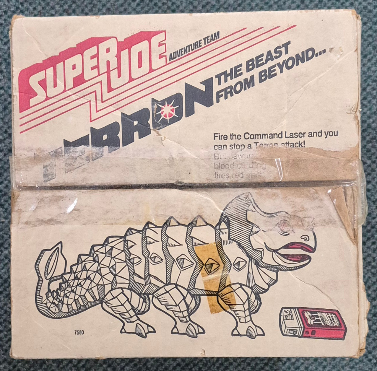 hasbro-super-joe-adventure-team-terron-in-box-5 1978 Hasbro G.I. Joe Super Joe Adventure Team Terron Complete in Box: Works! 5