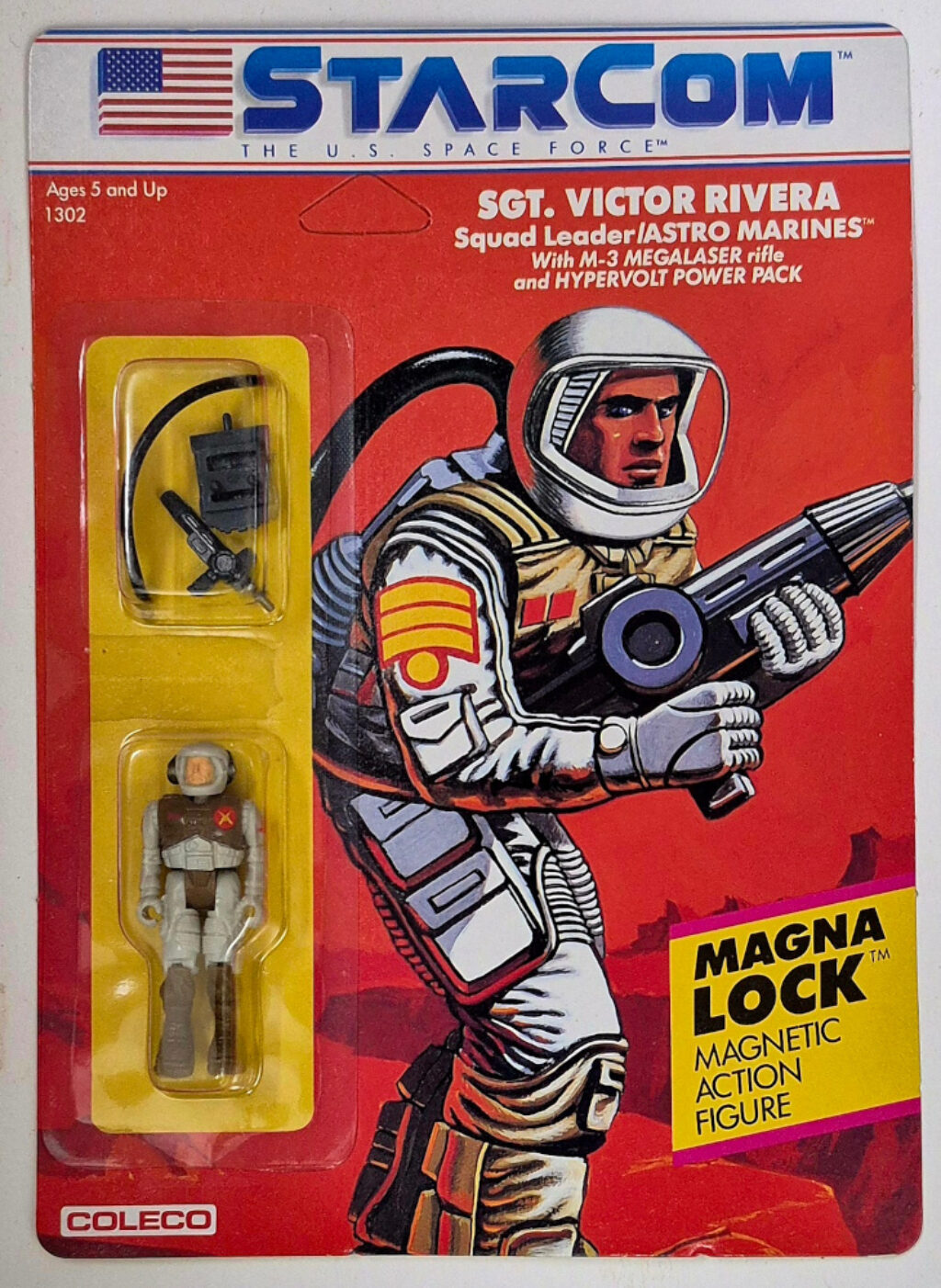 Squad Leader: Astro Marines with M-3 Megalaser Rifle and Hypervolt Power Pack 1