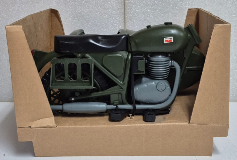 1976 Palitoy G.I. Joe Action Man Motorcycle & Sidecar Complete in