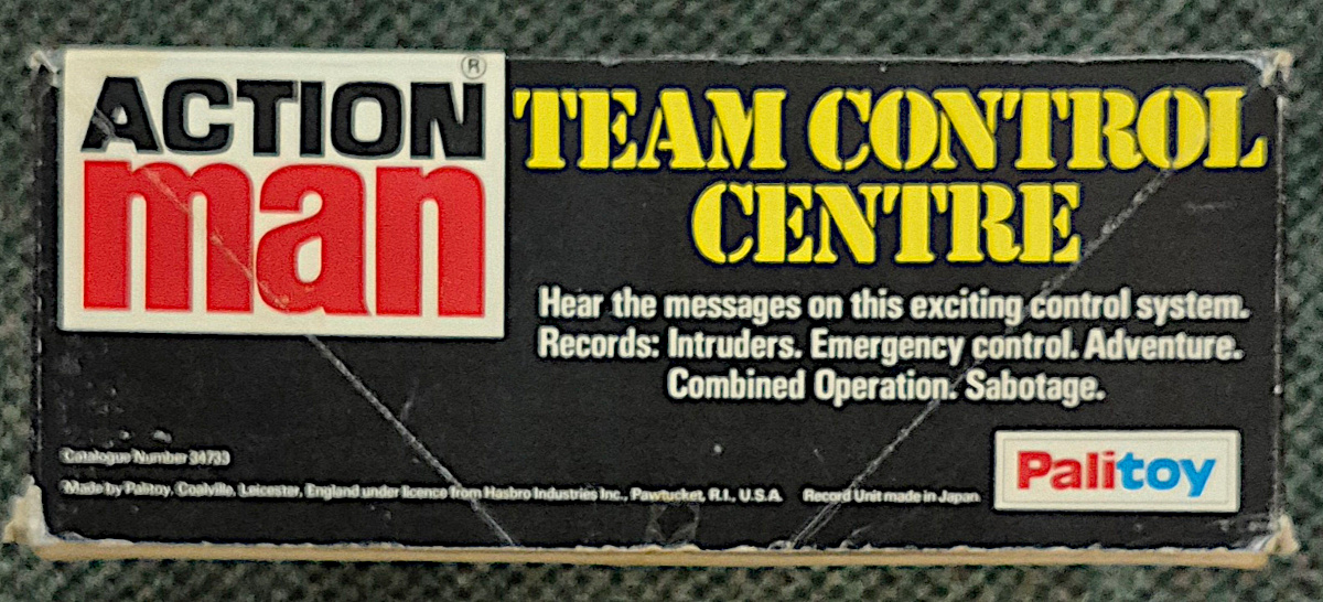 palitoy-action-man-talking-team-control-center-in-the-box-2 1977 Palitoy G.I. Joe Action Man Talking Team Control Centre Complete in Box - Works! 2