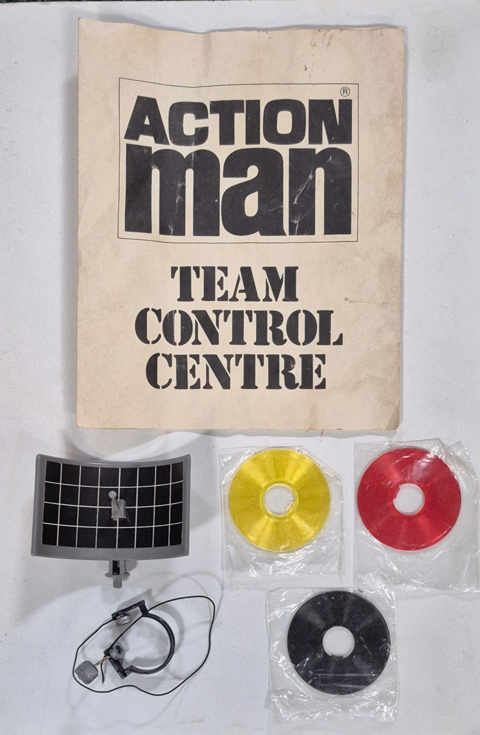 palitoy-action-man-talking-team-control-center-in-the-box-7 1977 Palitoy G.I. Joe Action Man Talking Team Control Centre Complete in Box - Works! 7