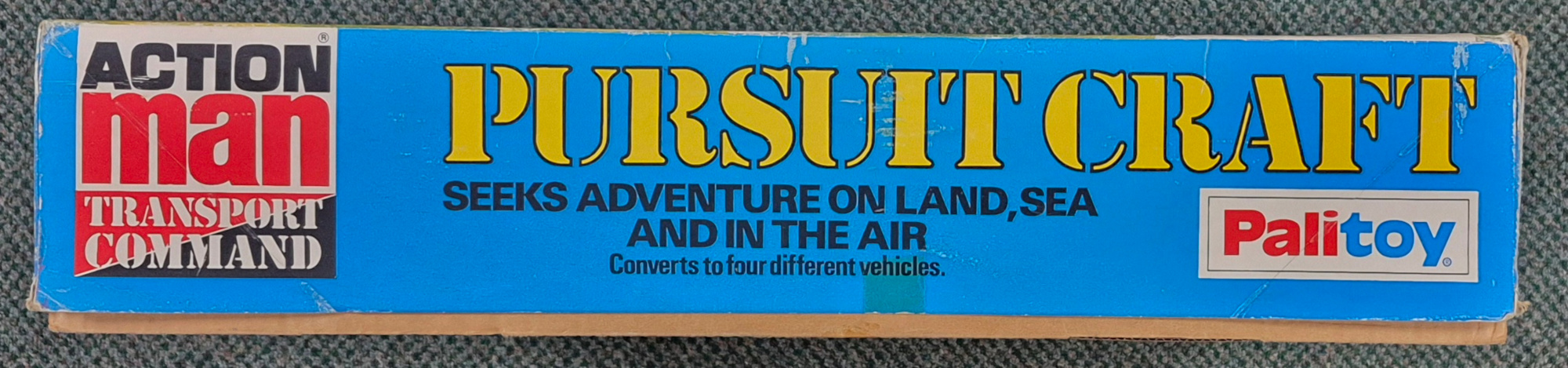 palitoy-action-man-transport-command-pursuit-craft-and-pilot-figure-2 1978 Palitoy G.I. Joe Action Man Transport Command Pursuit Craft and Pilot Complete in Box 2