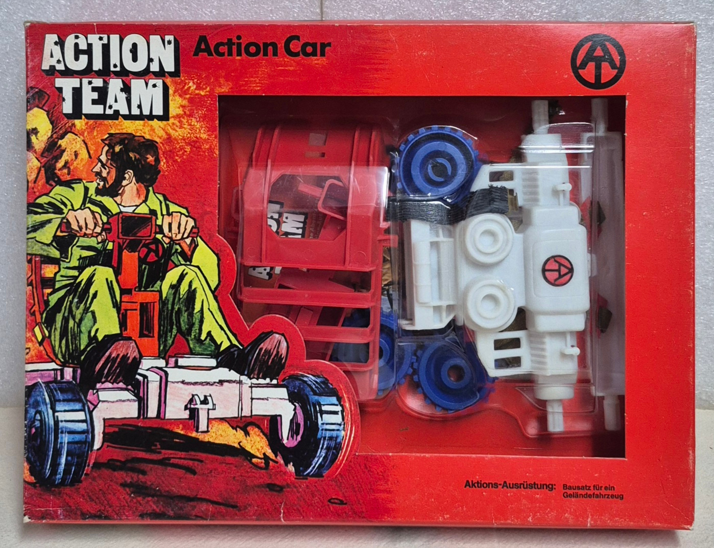 1970 Schildkrot Hasbro G.I. Joe Action Team Action Car (Escape Car) : Mint in Box 1