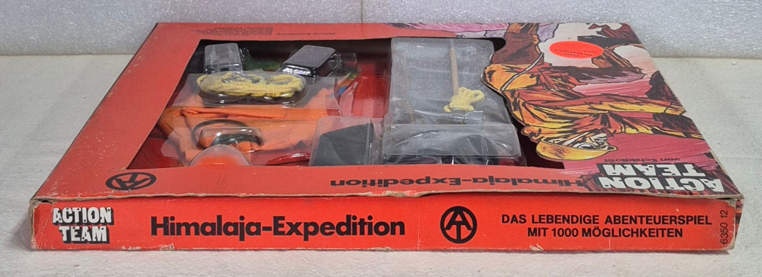 schildkrot-hasbro-gi-joe-action-team-himalaja-expedition-outfit-set-3 1970 Schildkrot Hasbro G.I. Joe Action Team Soldaten der Welt US-Air Kadett Uniform Set : Mint in Box 3