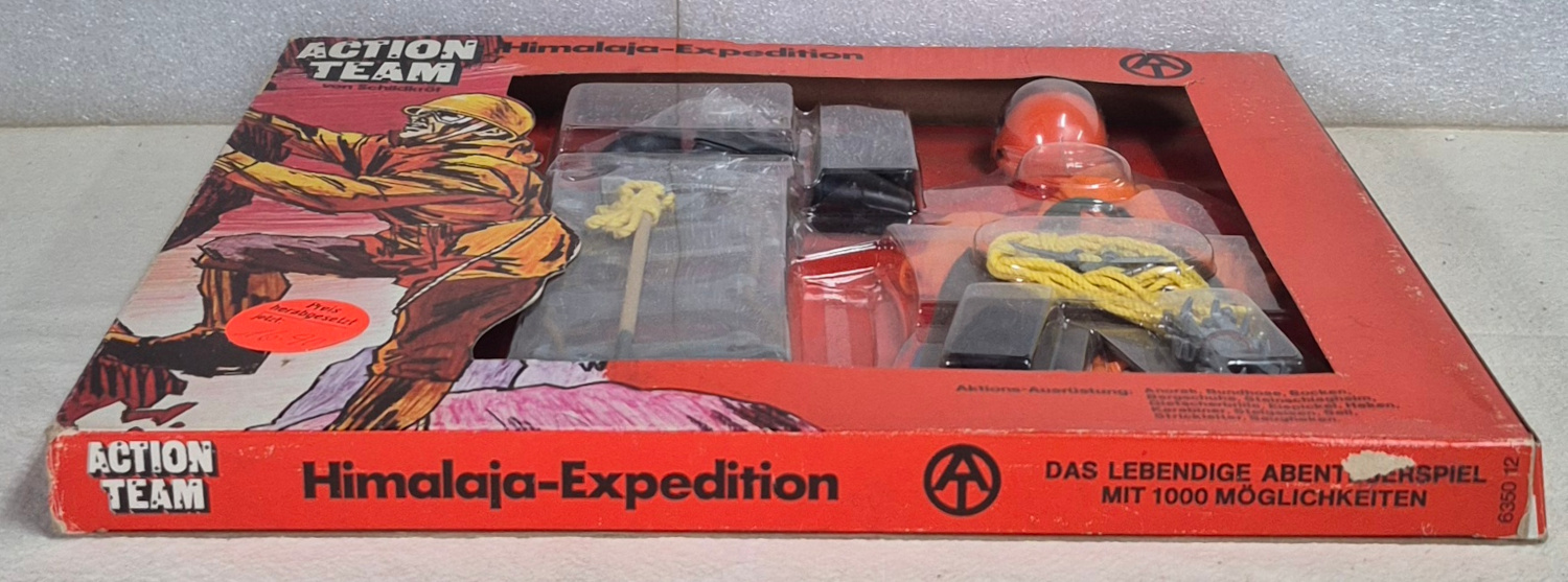 1970 Schildkrot Hasbro G.I. Joe Action Team Himalaja-Expedition