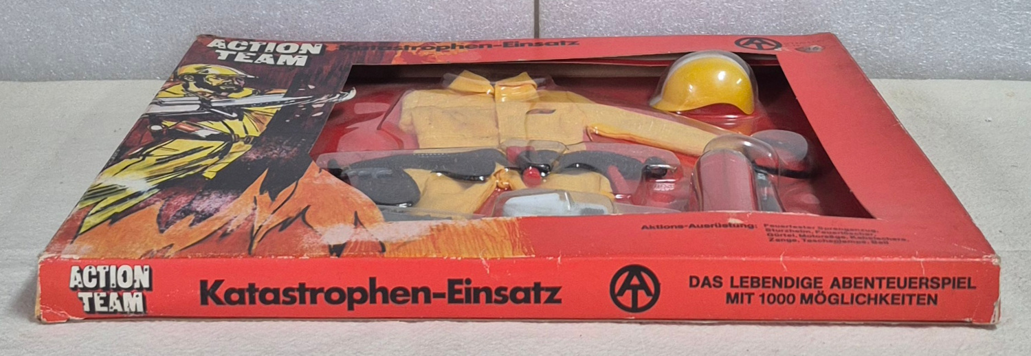 1970 Schildkrot Hasbro G.I. Joe Action Team Katastrophen-Einsatz