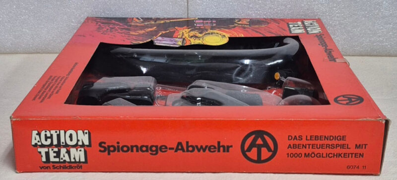 1970 Schildkrot Hasbro G.I. Joe Action Team Spionage-Abwehr