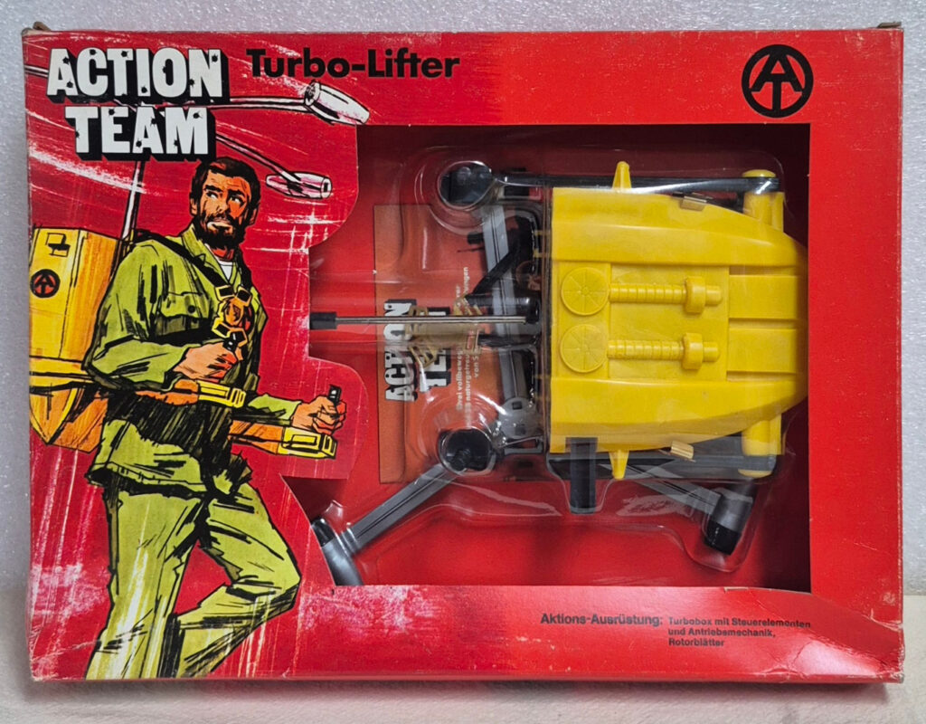 1970 Schildkrot Hasbro G.I. Joe Action Team Turbo-Lifter (Turbo Copter) : Mint in Box 1