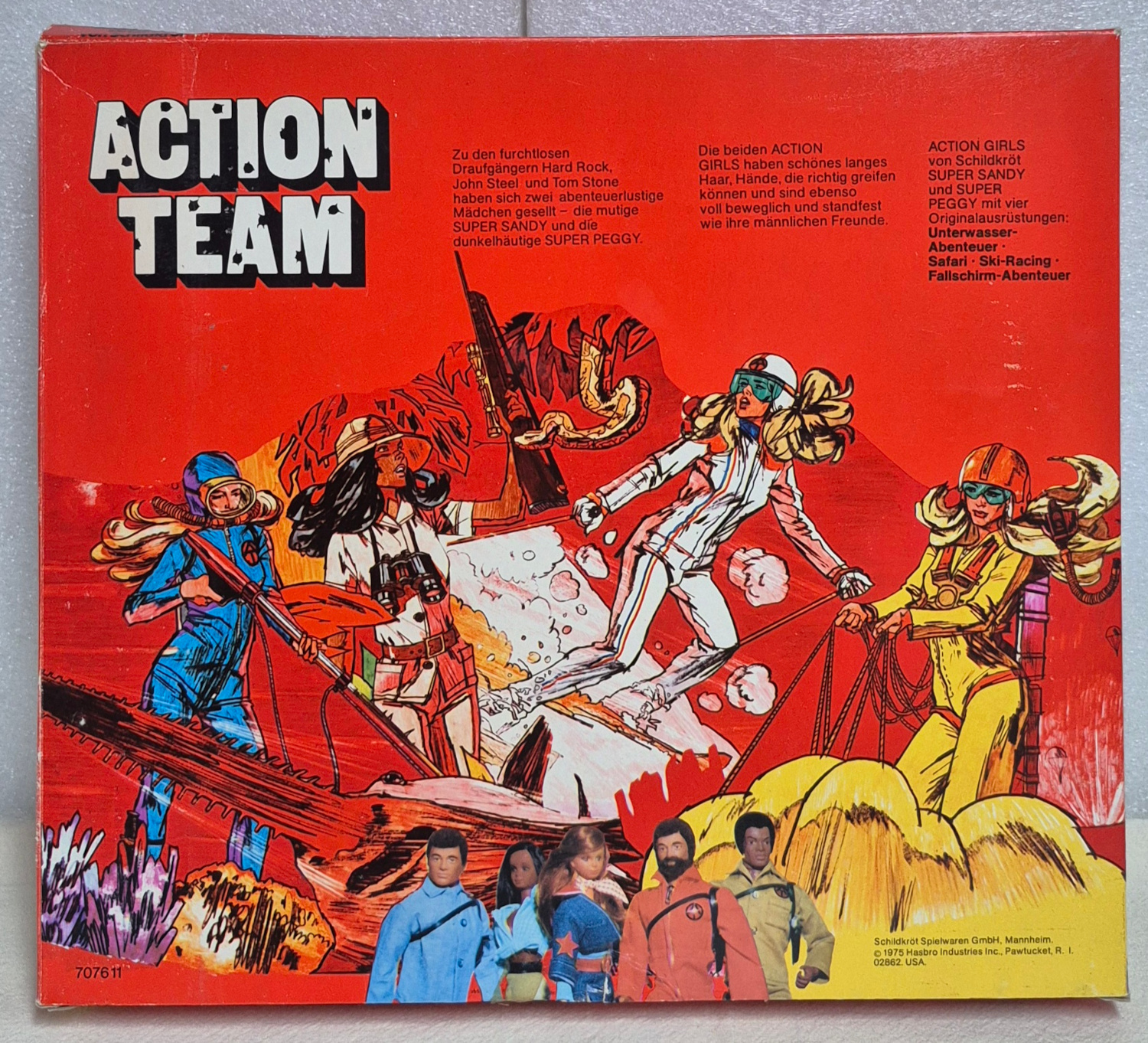 schildkrot-hasbro-gi-joe-action-team-underwater-adventure-outfit-for-action-girl-2 1975 Schildkrot Hasbro G.I. Joe Action Team Underwater Adventure (Unterwasser-Abenteuer) Outfit for Action Girl: Mint in Box 2
