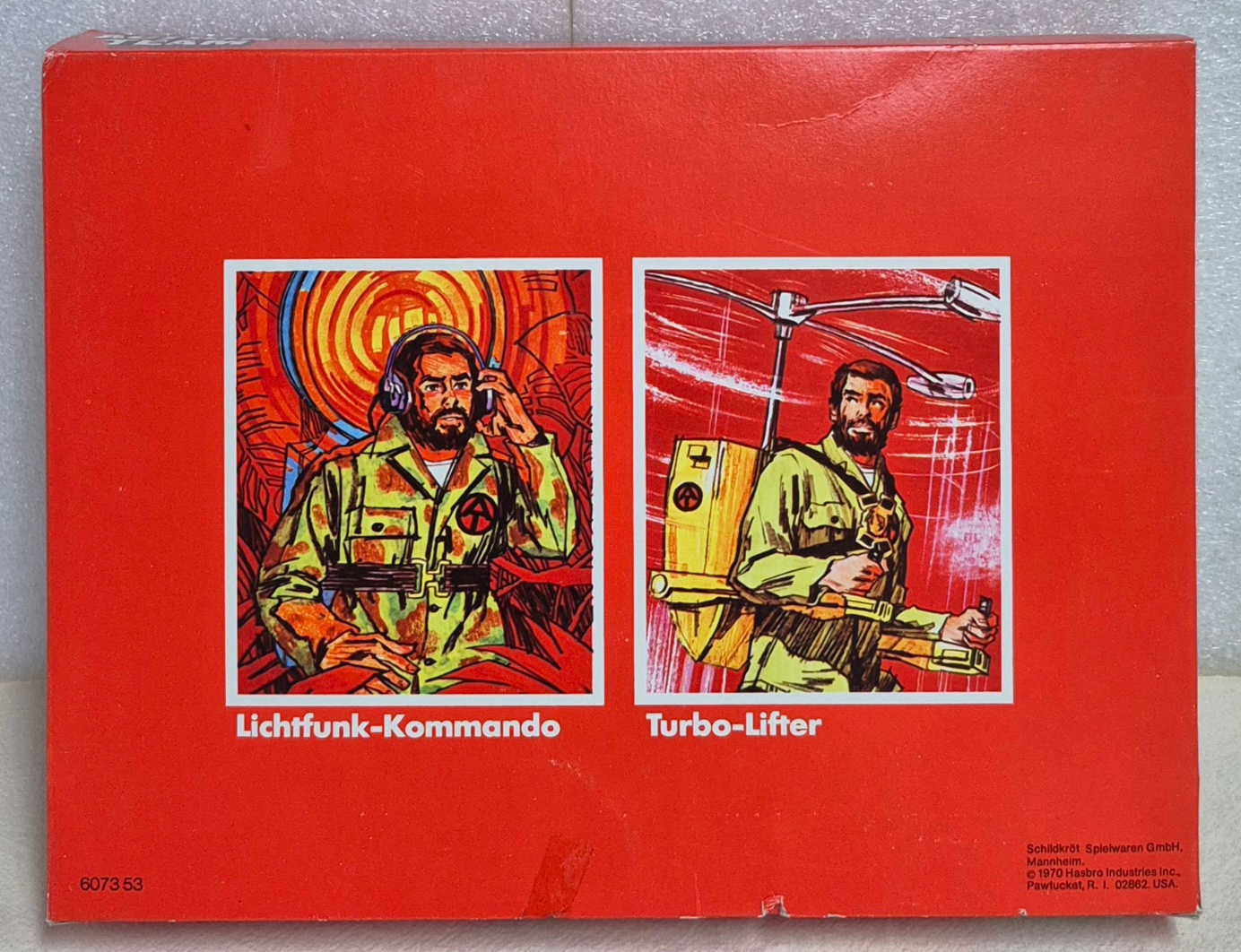 schildkrot-hasbro-gi-joe-action-team-wind-driver-windboat-2 1970 Schildkrot Hasbro G.I. Joe Action Team Wind-Driver (Windboat) : Mint in Box 2