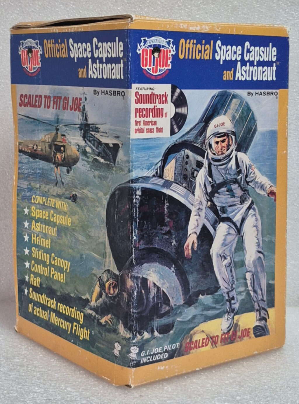 1995 Hasbro International G.I. Joe Collectors Convention Exclusive Oifficial Space Capsule and Astronaut Complete in Box 1