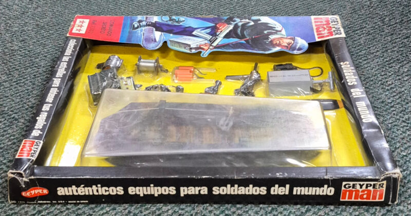 MIP 1975 Geyperman Hasbro G.I. Joe Comando Secreto (Secret Mission