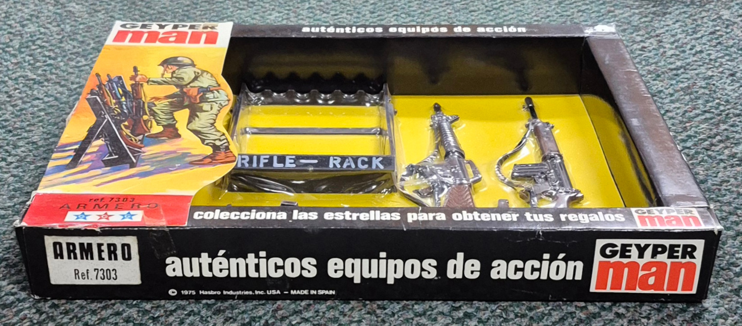 geyperman-hasbro-gi-joe-7303-armero-rifle-rack-4 MIP 1975 Geyperman Hasbro G.I. Joe Armero (Rifle Rack) #7303: Mint in Package 4