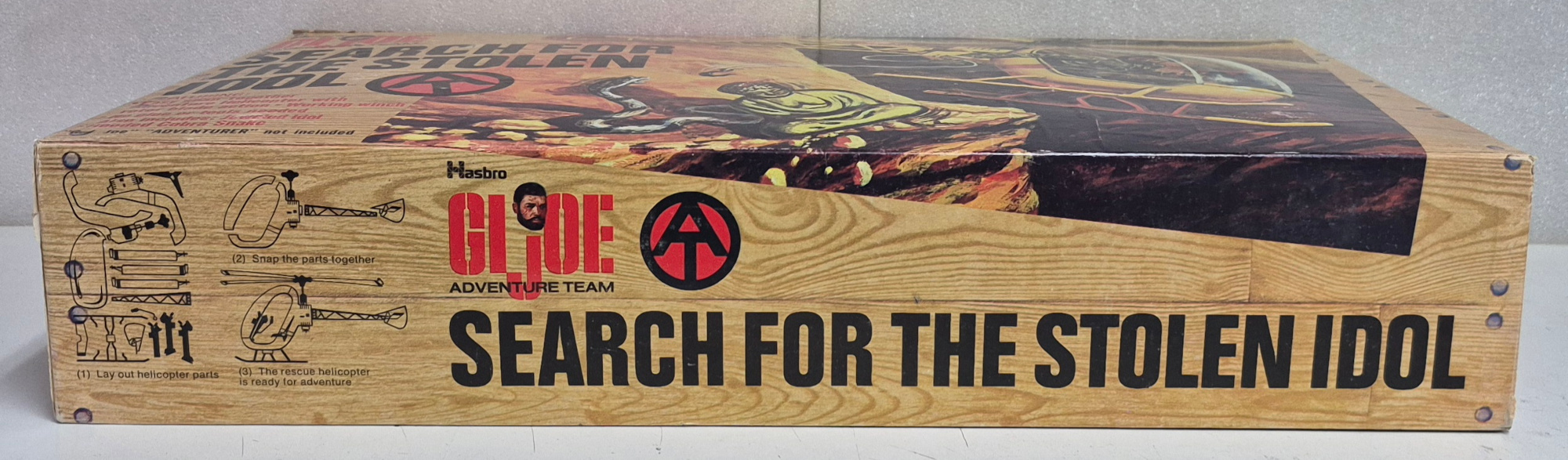 hasbro-1971-gi-joe-adventure-team-land-adventurer-and-search-for-the-stolen-idol-set-2 Hasbro 1971 G.I. Joe Adventure Team Land Adventurer and Search for the Stolen Idol Set Complete in the Box 2