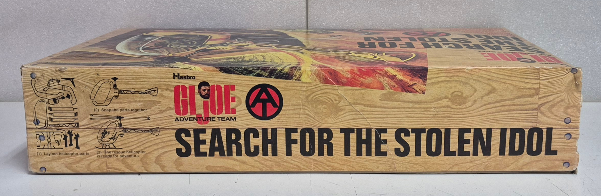 hasbro-1971-gi-joe-adventure-team-land-adventurer-and-search-for-the-stolen-idol-set-3 Hasbro 1971 G.I. Joe Adventure Team Land Adventurer and Search for the Stolen Idol Set Complete in the Box 3