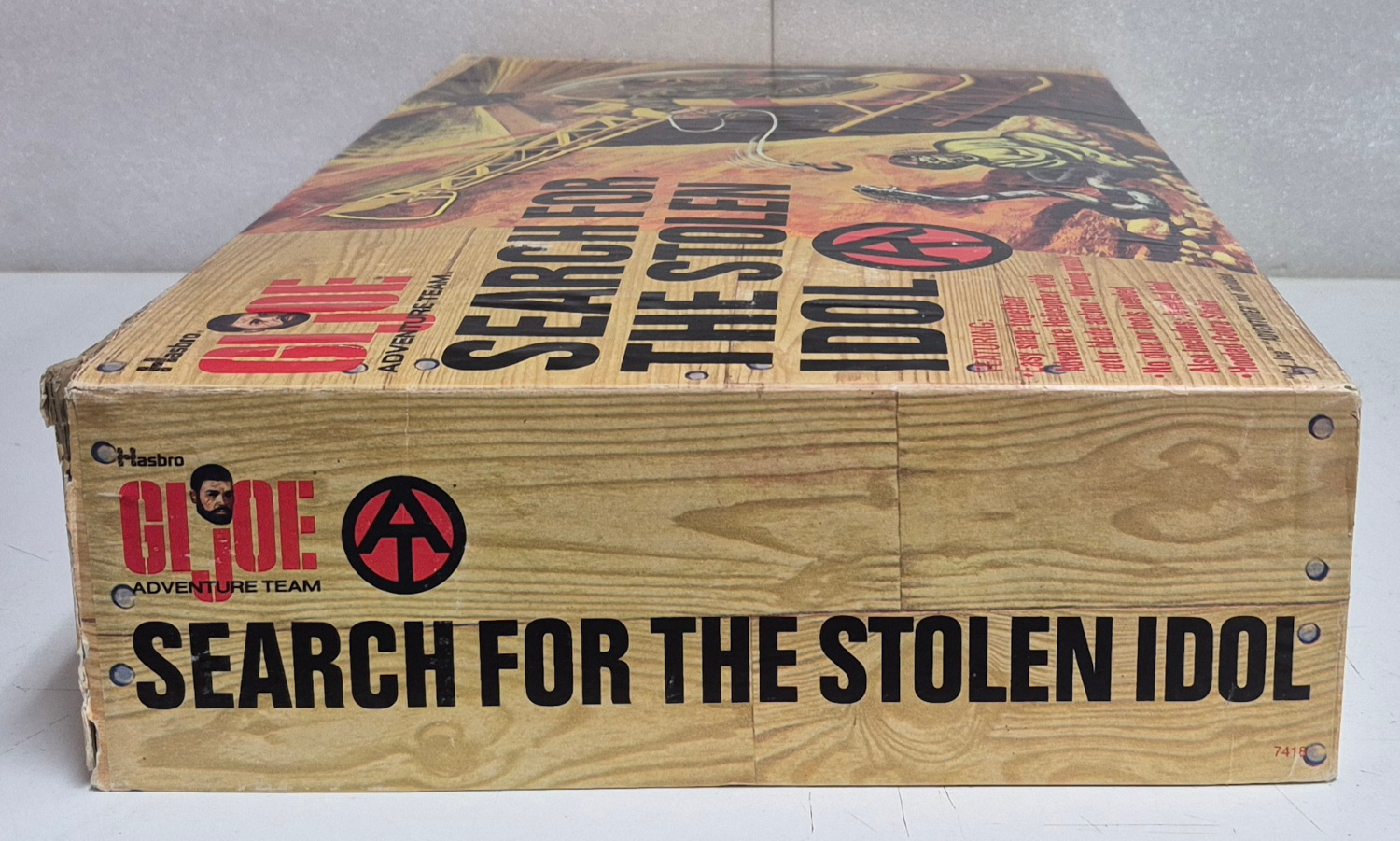 hasbro-1971-gi-joe-adventure-team-land-adventurer-and-search-for-the-stolen-idol-set-5 Hasbro 1971 G.I. Joe Adventure Team Land Adventurer and Search for the Stolen Idol Set Complete in the Box 5