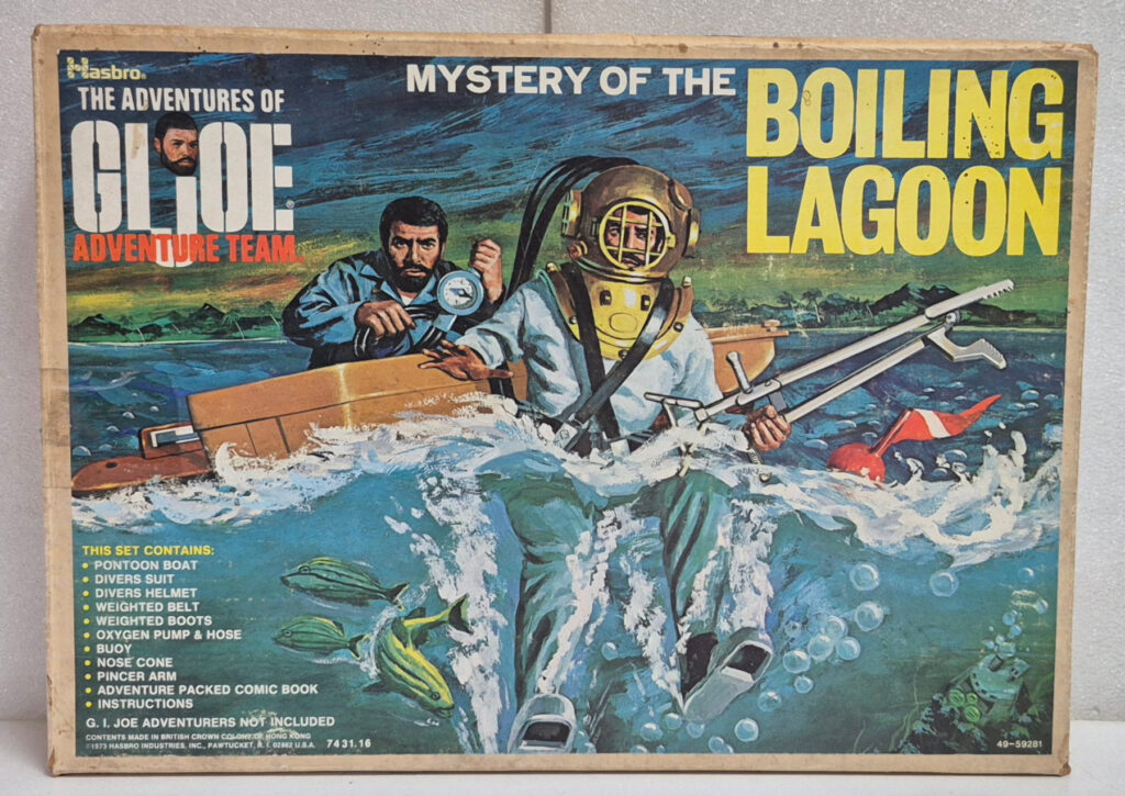 Hasbro 1973 Adventures of G.I. Joe Adventure Team Mystery of the Boiling Lagoon Complete in the Box 1
