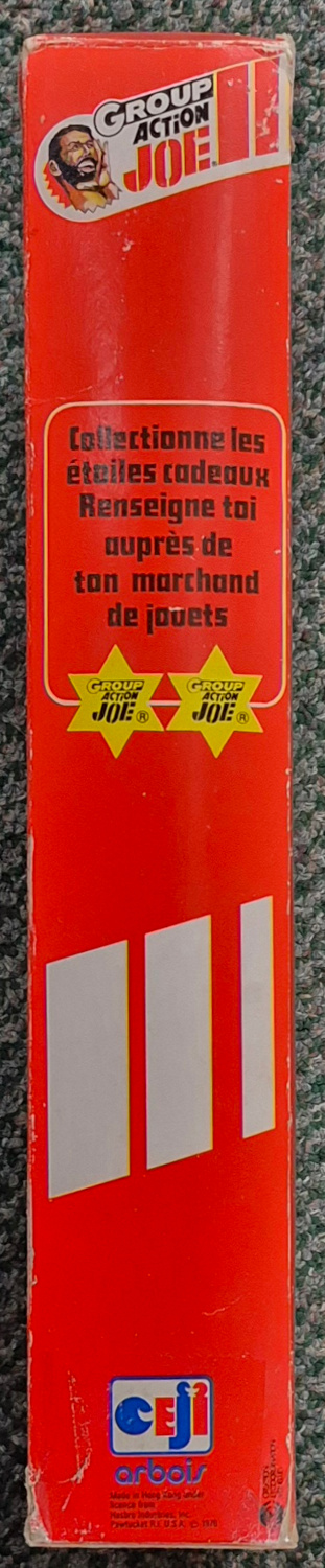 hasbro-ceji-arbois-group-action-joe-oeil-de-lynx-figure-map-and-tattoos-4 1976 Hasbro Ceji Arbois G.I. Joe Group Action Joe Oeil de Lynx Native American Figure in Box with Map and Tattoos 4