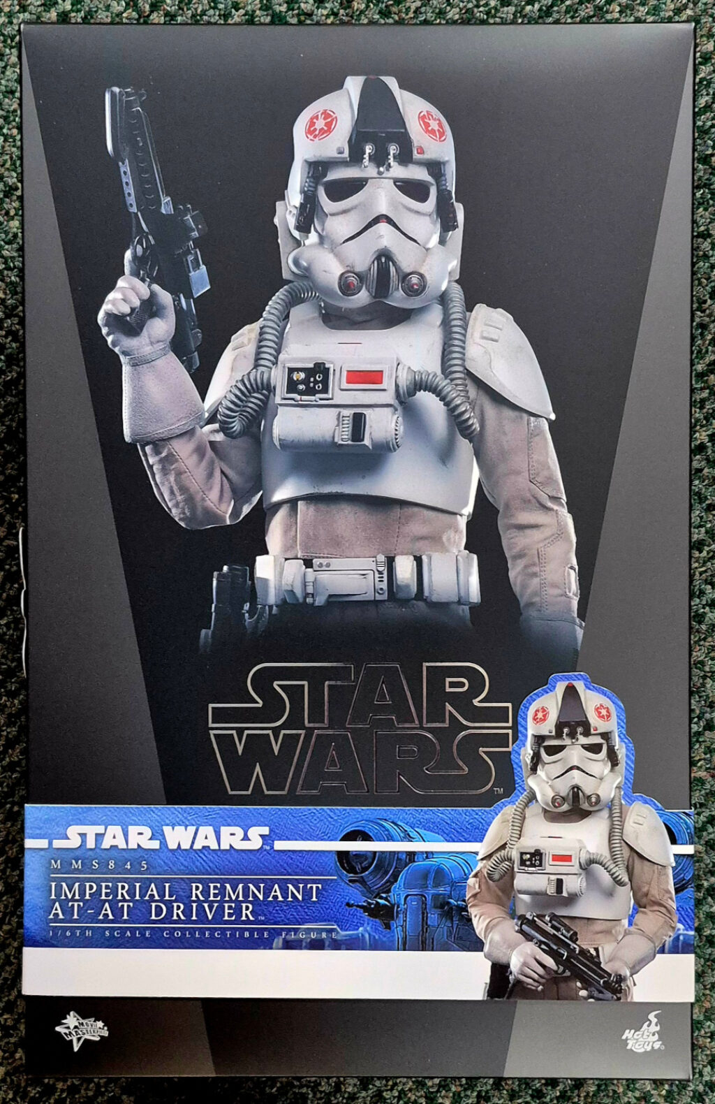 Hot Toys MMS845 Star Wars: The Mandalorian & Grogu Imperial Remnant AT-AT Driver Figure 1