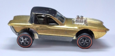 hot-wheels-1968-redline-gold-python-3 1968 Mattel Redline Hot Wheels Gold Python - U.S. Casting 3