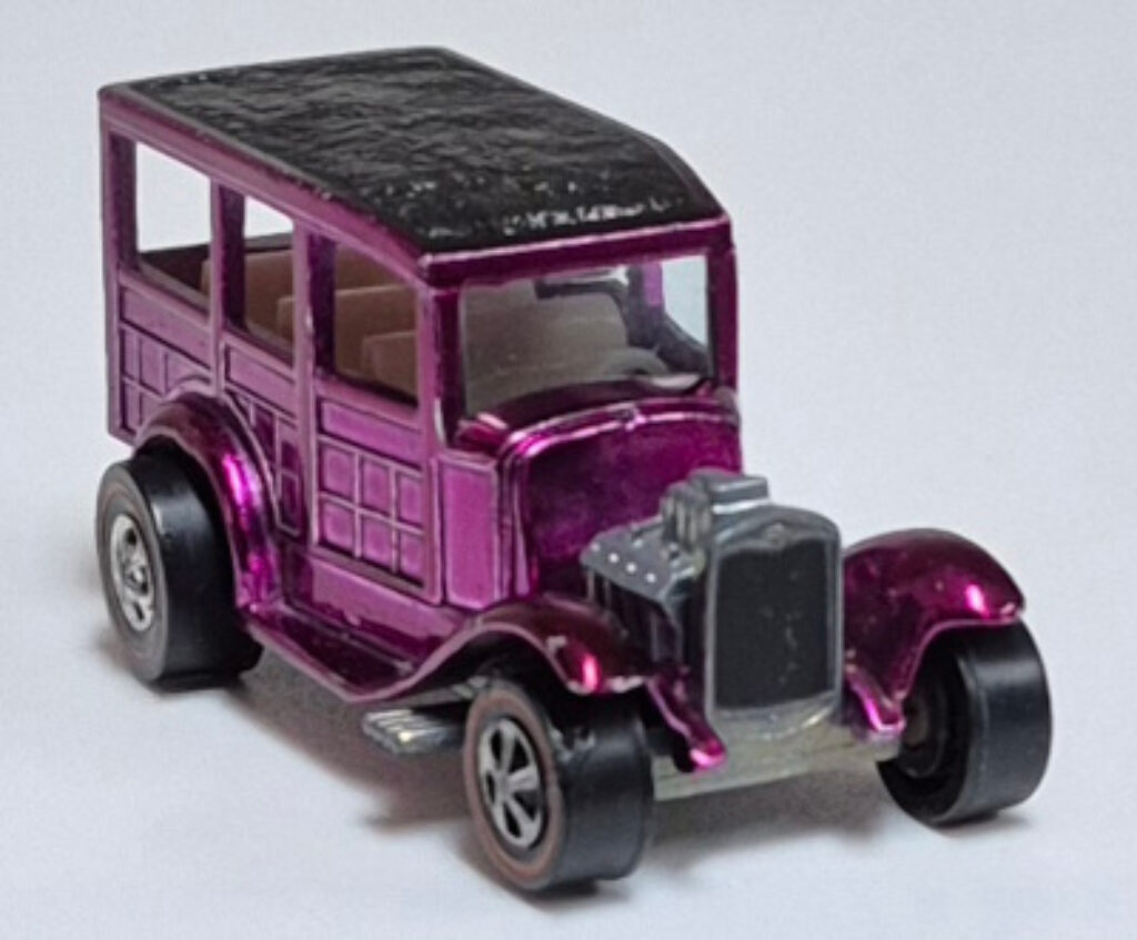 1969 Mattel Redline Hot Wheels Magenta Classic '31 Ford Woody - Mint 1