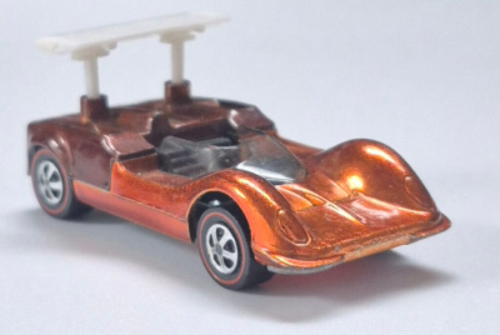 1969 Mattel Redline Hot Wheels Orange Chaparral 2G - Excellent 1