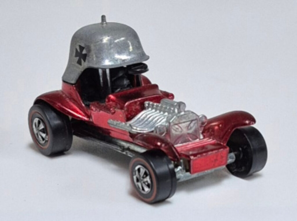 1970 Mattel Redline Hot Wheels First Issue (Spectraflame ) Red Baron - Near Mint 1