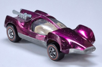 1970 Mattel Redline Hot Wheels Magenta Mantis 1